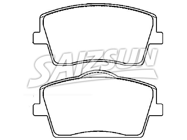 刹车片 Brake Pad Set:3 147 140 7