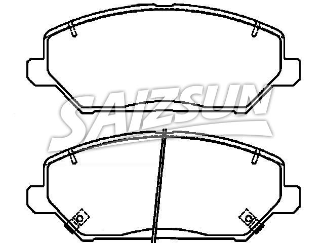 刹车片 Brake Pad Set:58101-G4A00