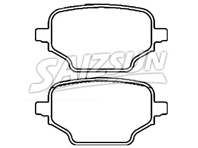 刹车片 Brake Pad Set:16 352 549 80