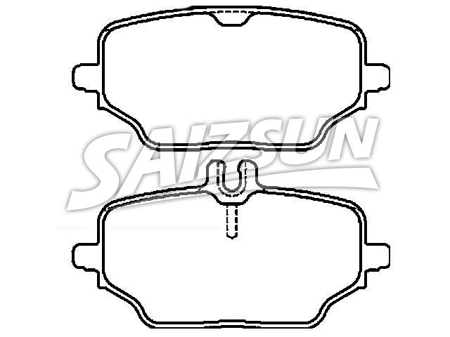 刹车片 Brake Pad Set:000 420 42 02