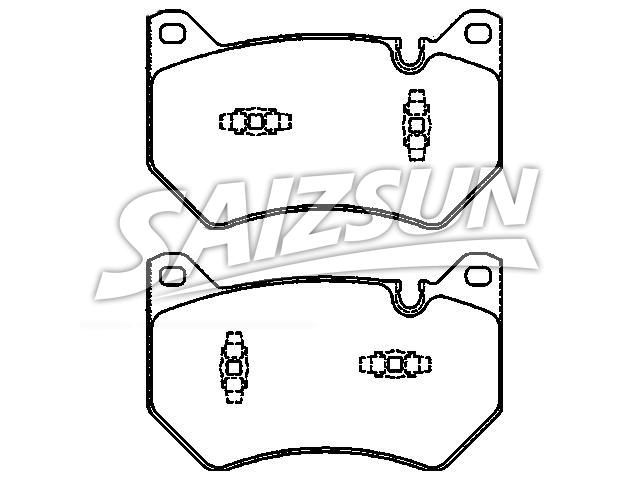 刹车片 Brake Pad Set:80A 698 151 B