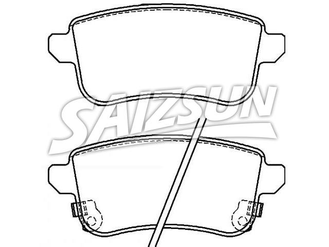 刹车片 Brake Pad Set:44 06 066 59R