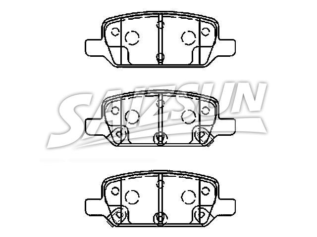 刹车片 Brake Pad Set:8008244-00-B