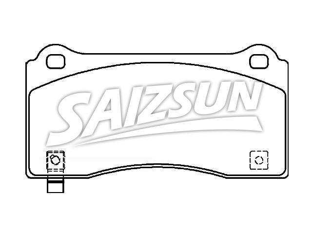刹车片 Brake Pad Set:8008240-00-B