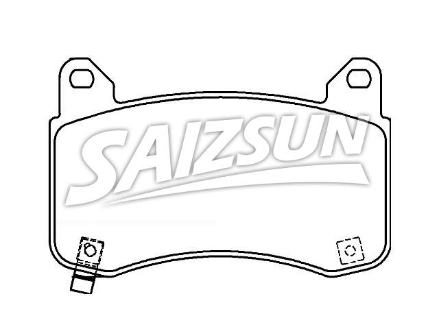 刹车片 Brake Pad Set:800824-200-C
