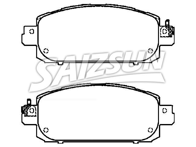 刹车片 Brake Pad Set:D1060-6LA0A