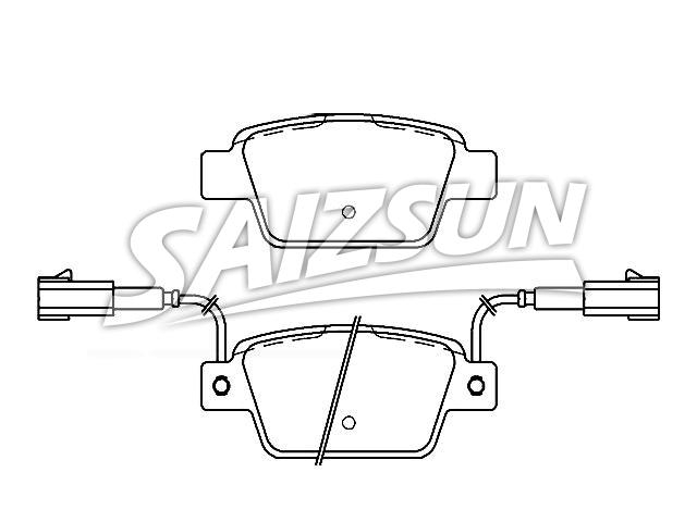 刹车片 Brake Pad Set:7 736 580 9