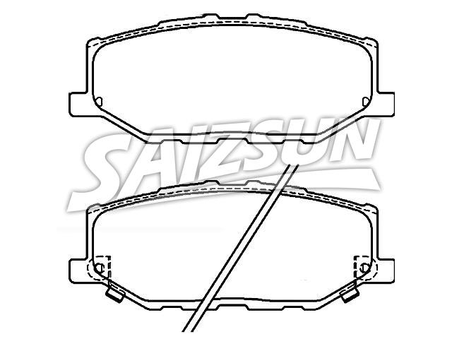 Brake Pad Set:55810-78R00