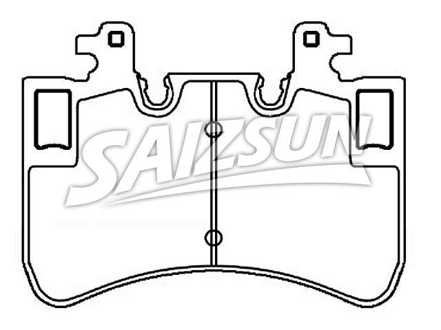 Bremsbelagsatz, Scheibenbremse Brake Pad Set:32300756