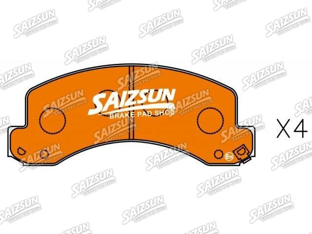 тормозная кладка Brake Pad Set:8-97203-209-0