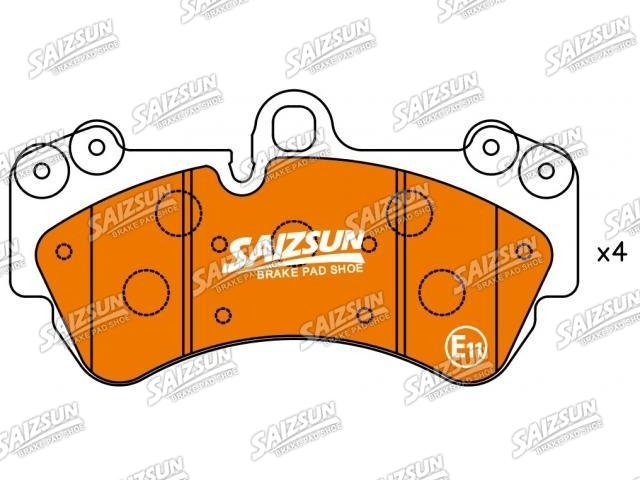 тормозная кладка Brake Pad Set:7L6 698 151 C