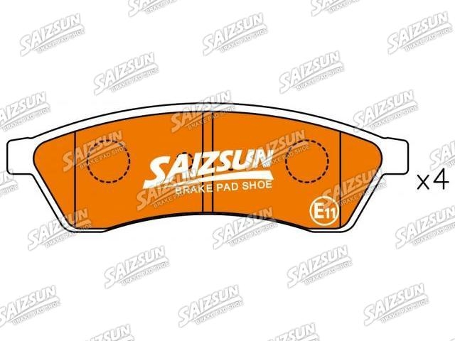 тормозная кладка Brake Pad Set:96475028