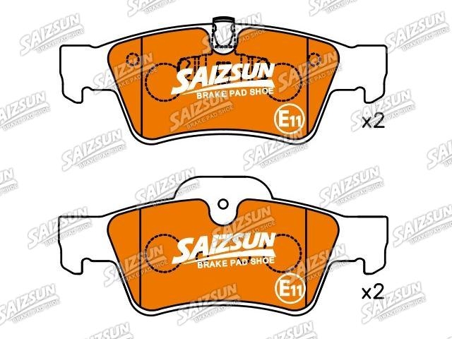 тормозная кладка Brake Pad Set:164 420 15 20