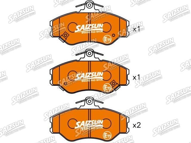 Bremsbelagsatz, Scheibenbremse Brake Pad Set:58101-43A00