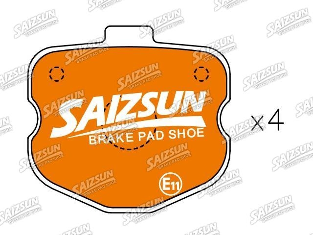 тормозная кладка Brake Pad Set:19121811