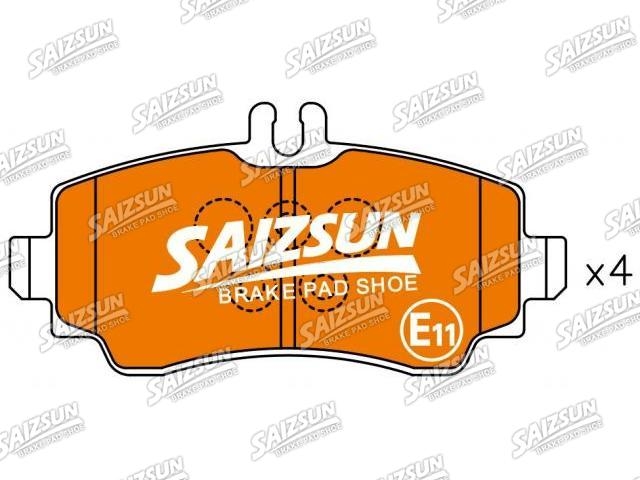 тормозная кладка Brake Pad Set:168 420 14 20