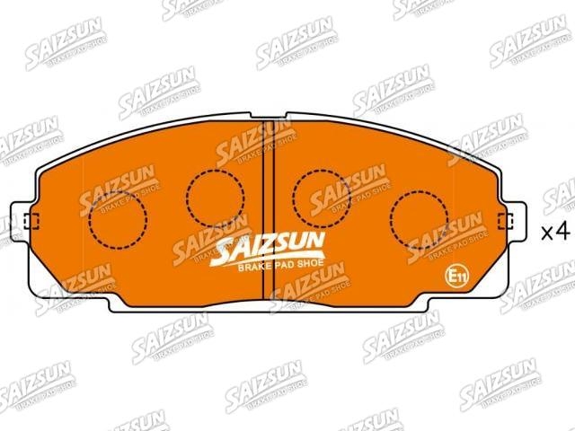 Brake Pad Set:04465-25040