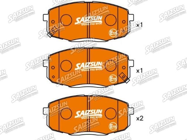 тормозная кладка Brake Pad Set:58101-2LA00