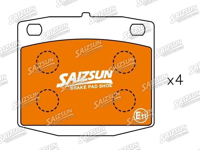 Brake Pad Set:41060-W5625