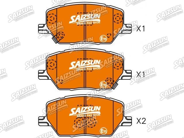 тормозная кладка Brake Pad Set:68273005AA