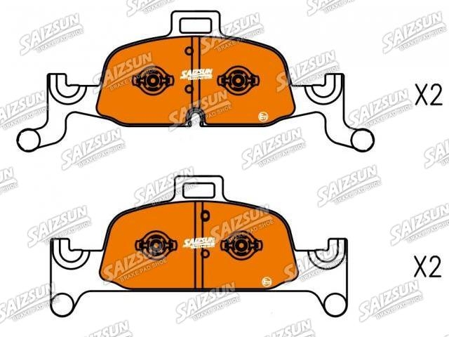 Brake Pad Set:8W0 698 151 M