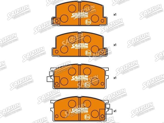 Brake Pad Set:43 17 973