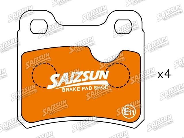 тормозная кладка Brake Pad Set:002 420 98 20