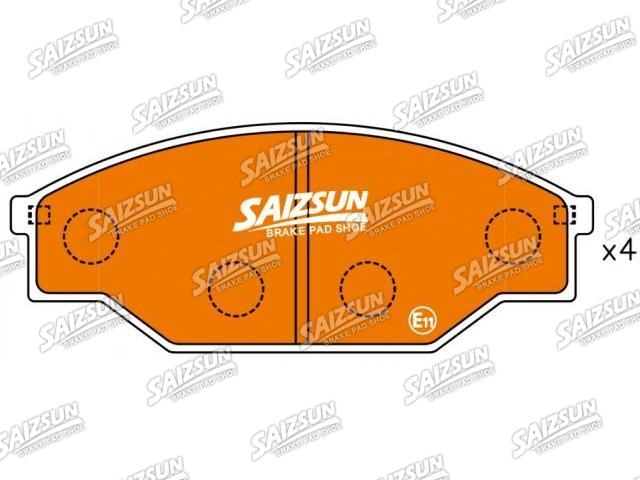 тормозная кладка Brake Pad Set:04465-YZZ56