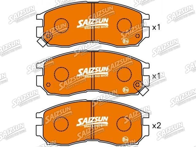 Brake Pad Set:58101-M2A01