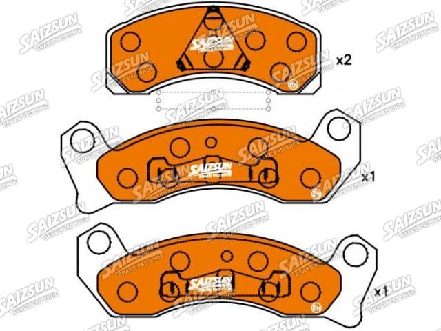 тормозная кладка Brake Pad Set:F4AZ-2001-B