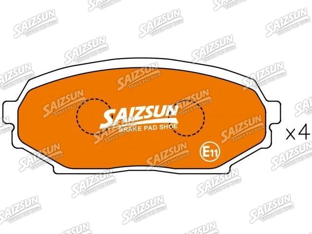 тормозная кладка Brake Pad Set:NAY0-33-23ZA