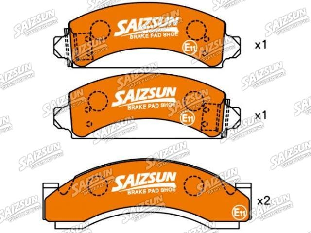 тормозная кладка Brake Pad Set:D543-7081
