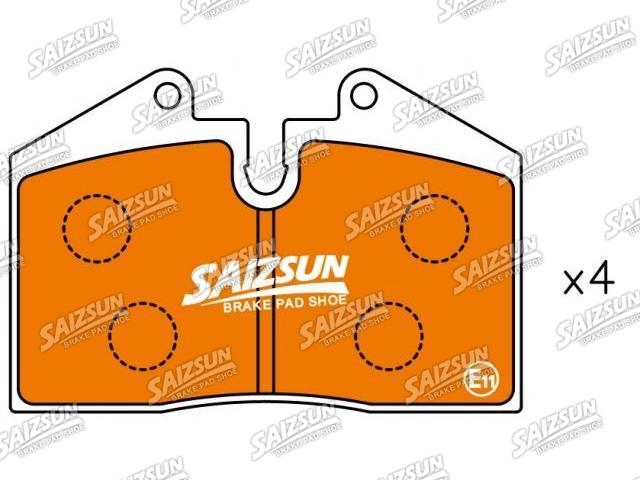 Brake Pad Set:8A0 615 451