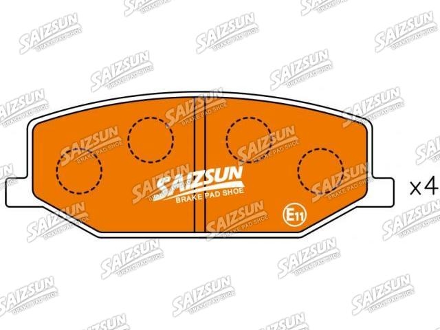 Brake Pad Set:55110-70A00
