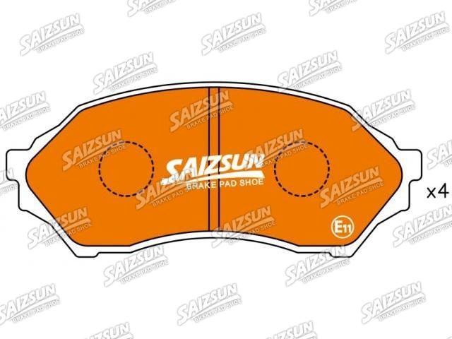 Brake Pad Set:B2YD-33-28Z