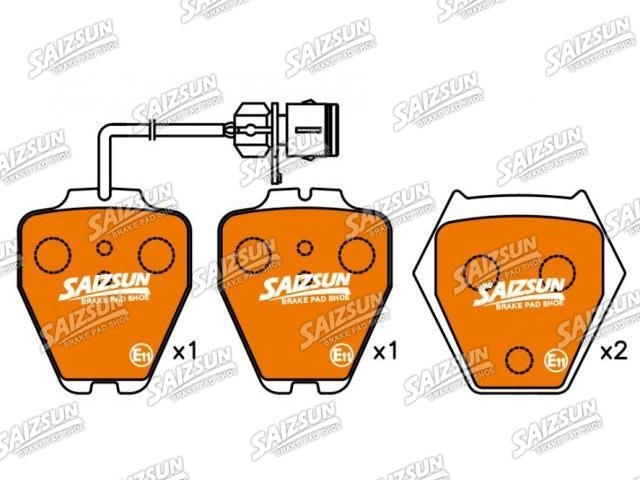 Brake Pad Set:4B0 698 151 D