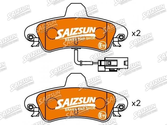 Pastillas de freno Brake Pad Set:1 204 850