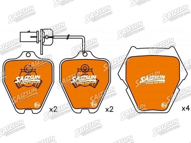 Brake Pad Set:441 698 151 G