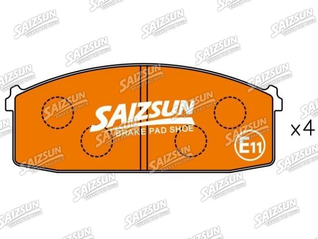 Brake Pad Set:41060-01F87