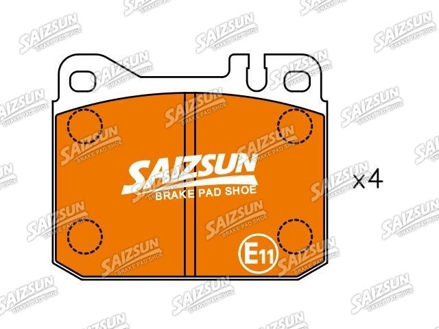 тормозная кладка Brake Pad Set:281 698 151