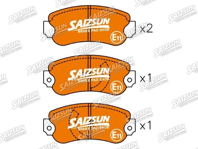 Brake Pad Set:001 769 91 00