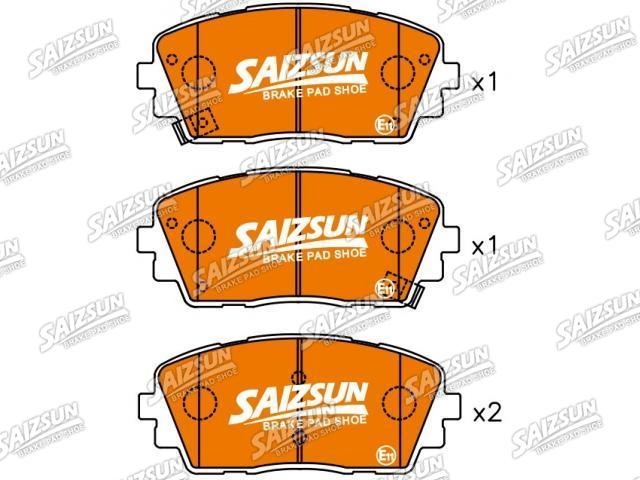 тормозная кладка Brake Pad Set:58101-1YA00