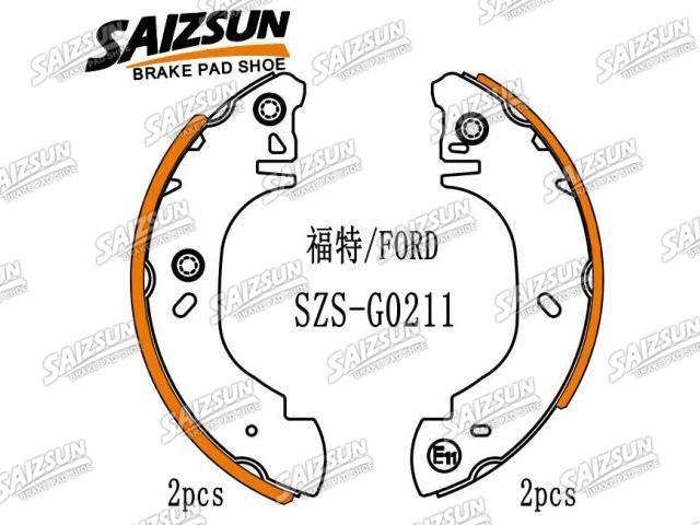 刹车蹄片 Brake Shoe Set:6 579 150
