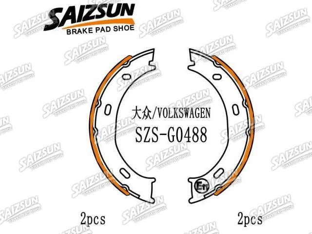 Brake Shoe Set:2D0 698 525