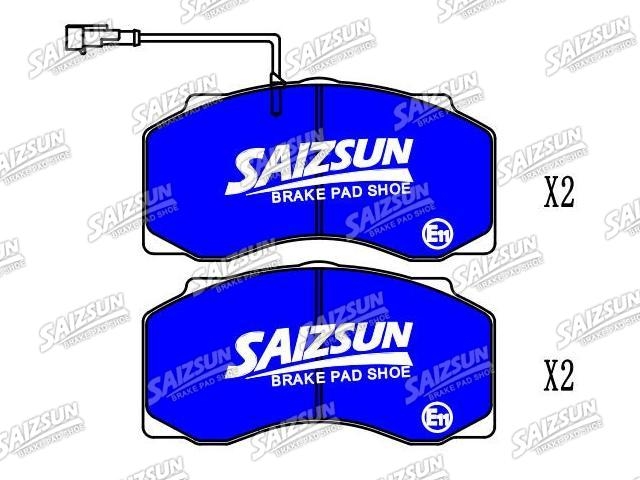 Pastillas de freno Brake Pad Set:AMPA 697
