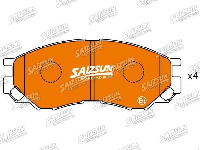 Brake Pad Set:MR 205 256