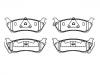 Plaquettes de frein Brake Pad Set:163 420 04 20