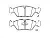 Bremsbelagsatz, Scheibenbremse Brake Pad Set:34 11 1 157 510