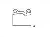 Bremsbelagsatz, Scheibenbremse Brake Pad Set:34 21 1 159 269