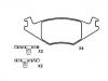 Pastillas de freno Brake Pad Set:191 698 151 F